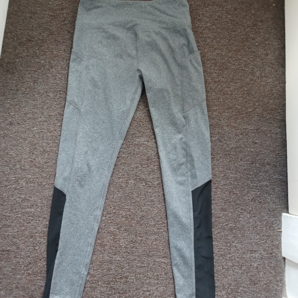 grey workout leggings